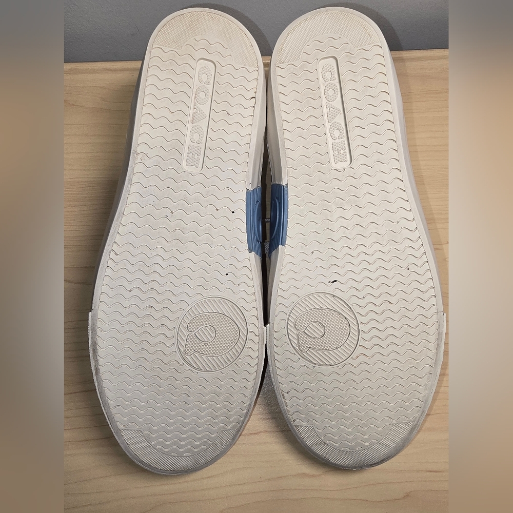 COACH C2705 Citysole Skate Sneakers Light Blue & Beige Womens Size 9B - Picture 11 of 12